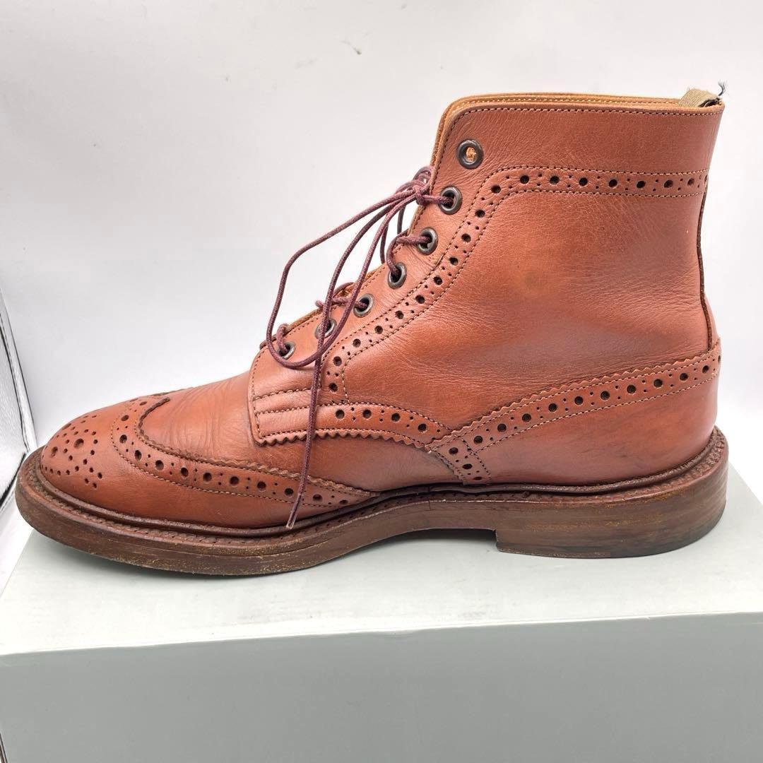 良品✨トリッカーズ　カントリーブーツ　ウィングチップ　26cm モールトン