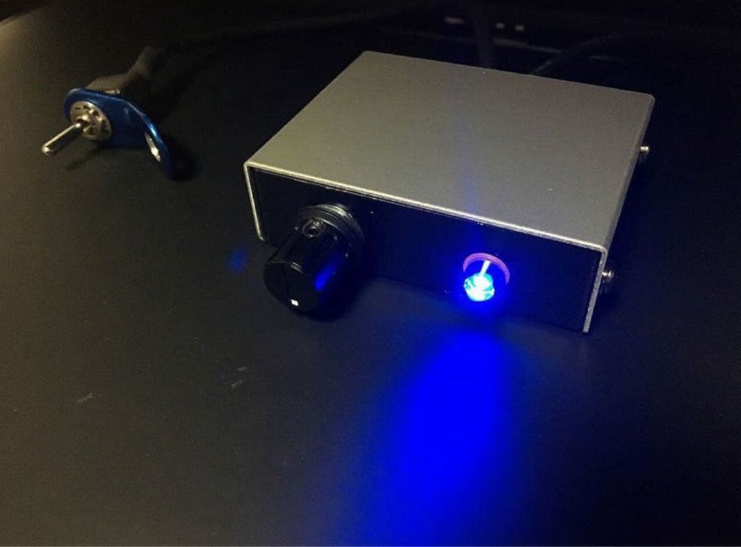 【ON.ON】CBR400F ステー付　スイッチ　REV レブコン純正ユニット青