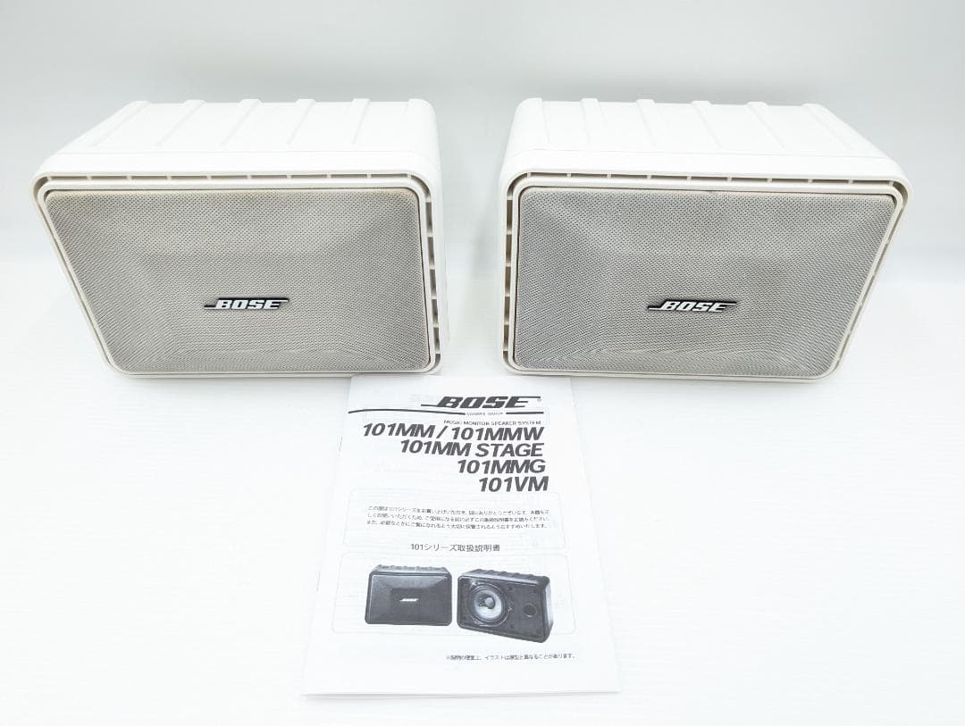【良品】BOSE 101MMW　シリアル連番　スピーカー
