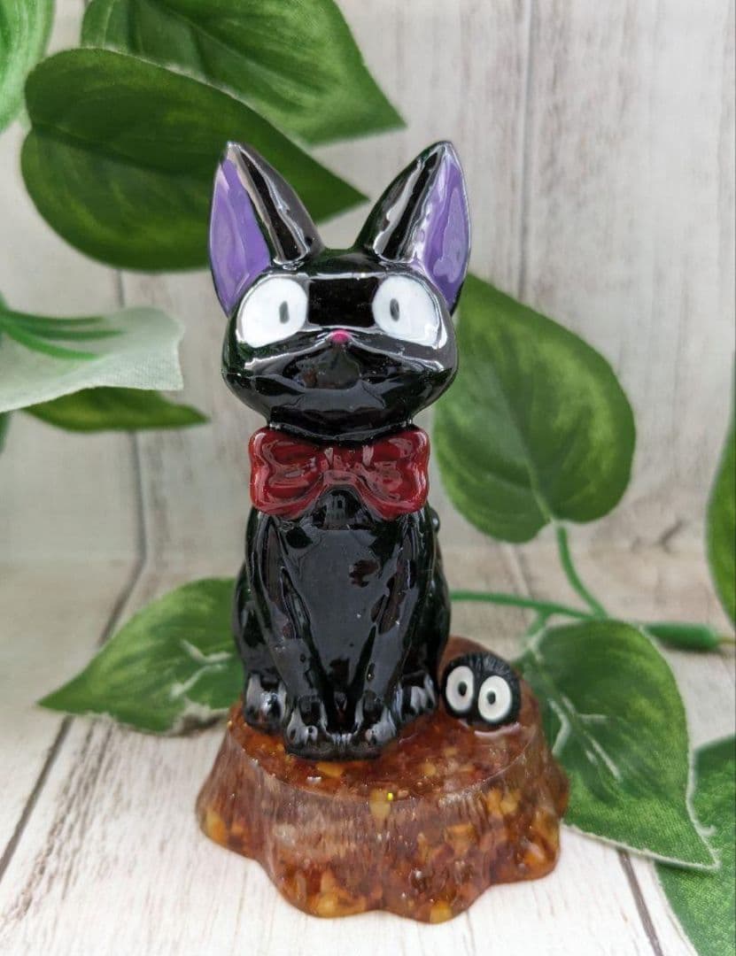 【つる927】クールなおひるねくじらさん形オルゴナイト☆他２点