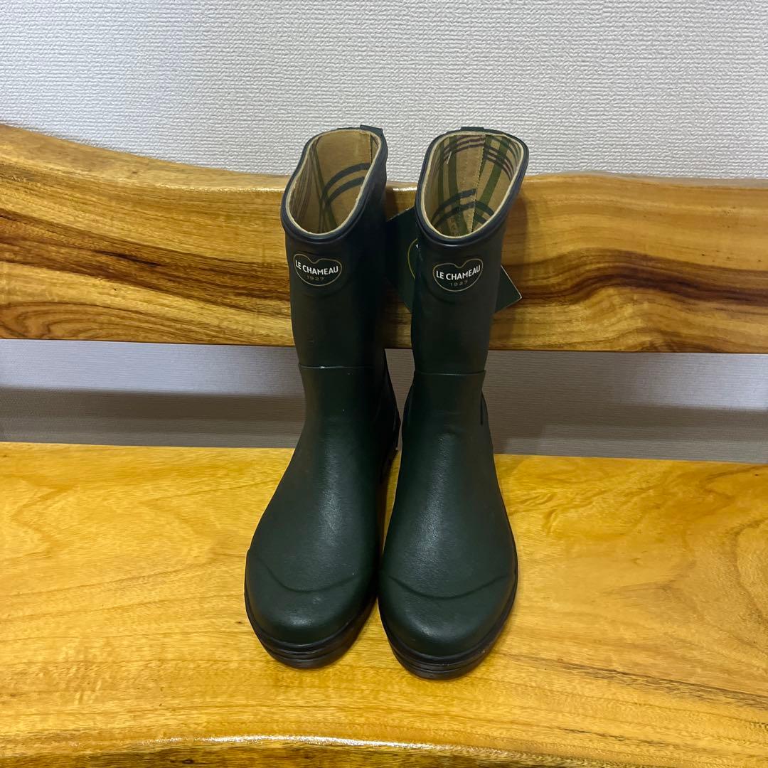 【300】レディース　ラバー　レインブーツLE CHAMEAU ４１