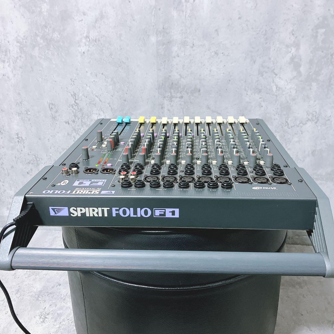 【希少】サウンドクラフト ミキサー SPIRIT FOLIO F1
