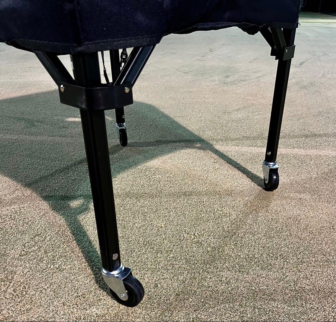 折りたたみ式　バレーボールカート　ポータブルバスケット　ボールカゴ