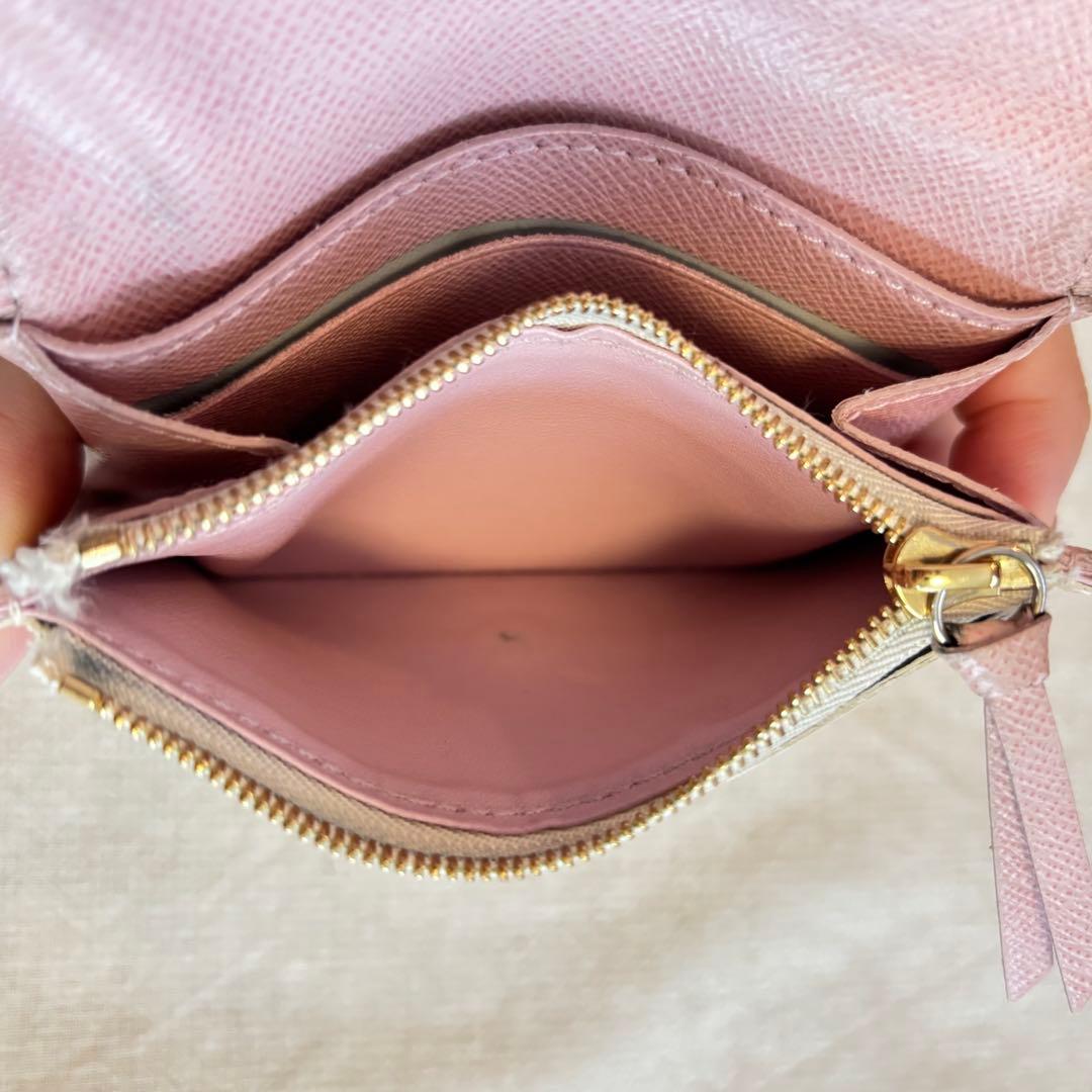 ルイ・ヴィトン ポルトモネロザリ LV 財布・ケース ダミエ・アズール