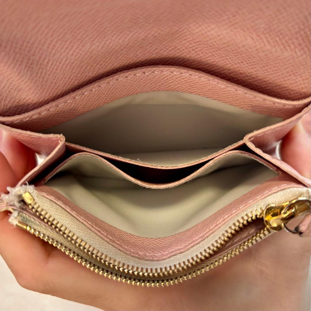 ルイ・ヴィトン ポルトモネロザリ LV 財布・ケース ダミエ・アズール