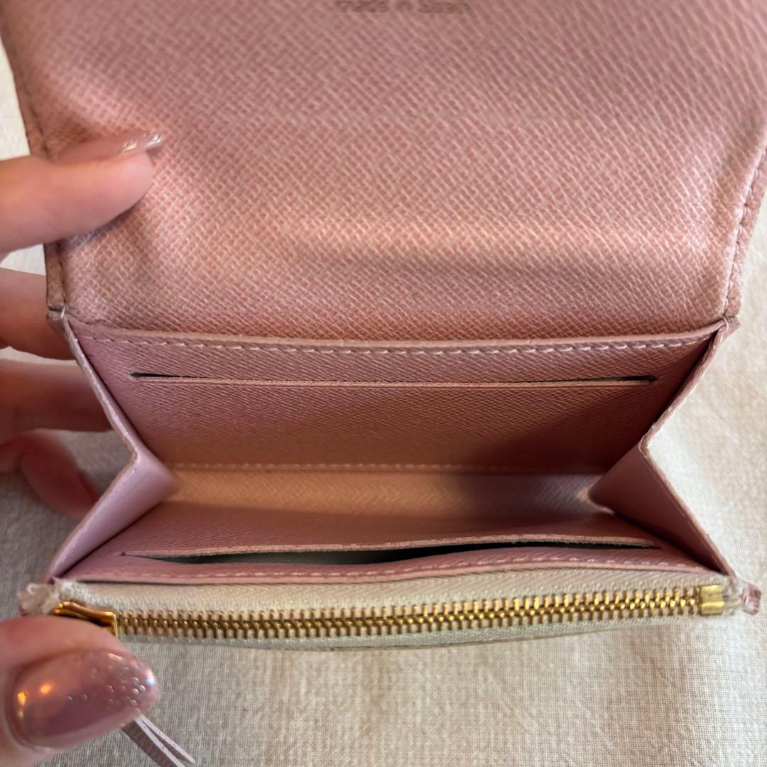 ルイ・ヴィトン ポルトモネロザリ LV 財布・ケース ダミエ・アズール