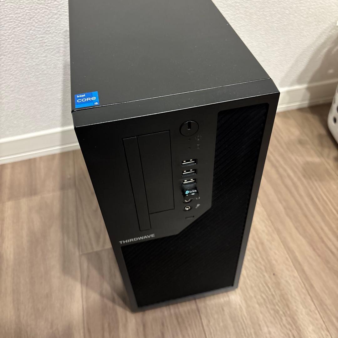 THIRDWAVE タワー型デスクトップPC ブラック