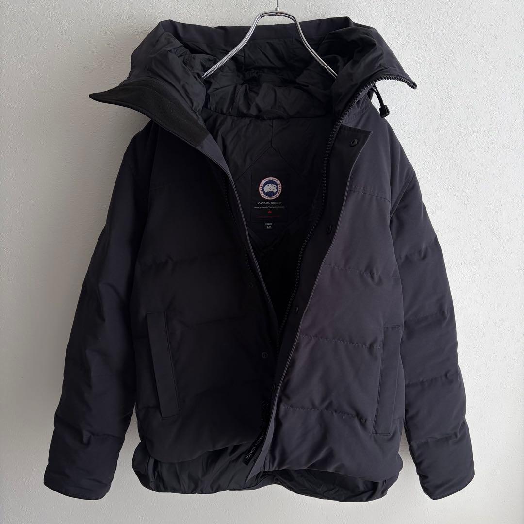 【極美品✨】カナダグース　マクミランパーカ　Lサイズ　ネイビー　国内正規品