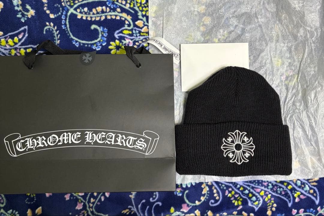 クロムハーツ chrome hearts ニット帽 ビーニー