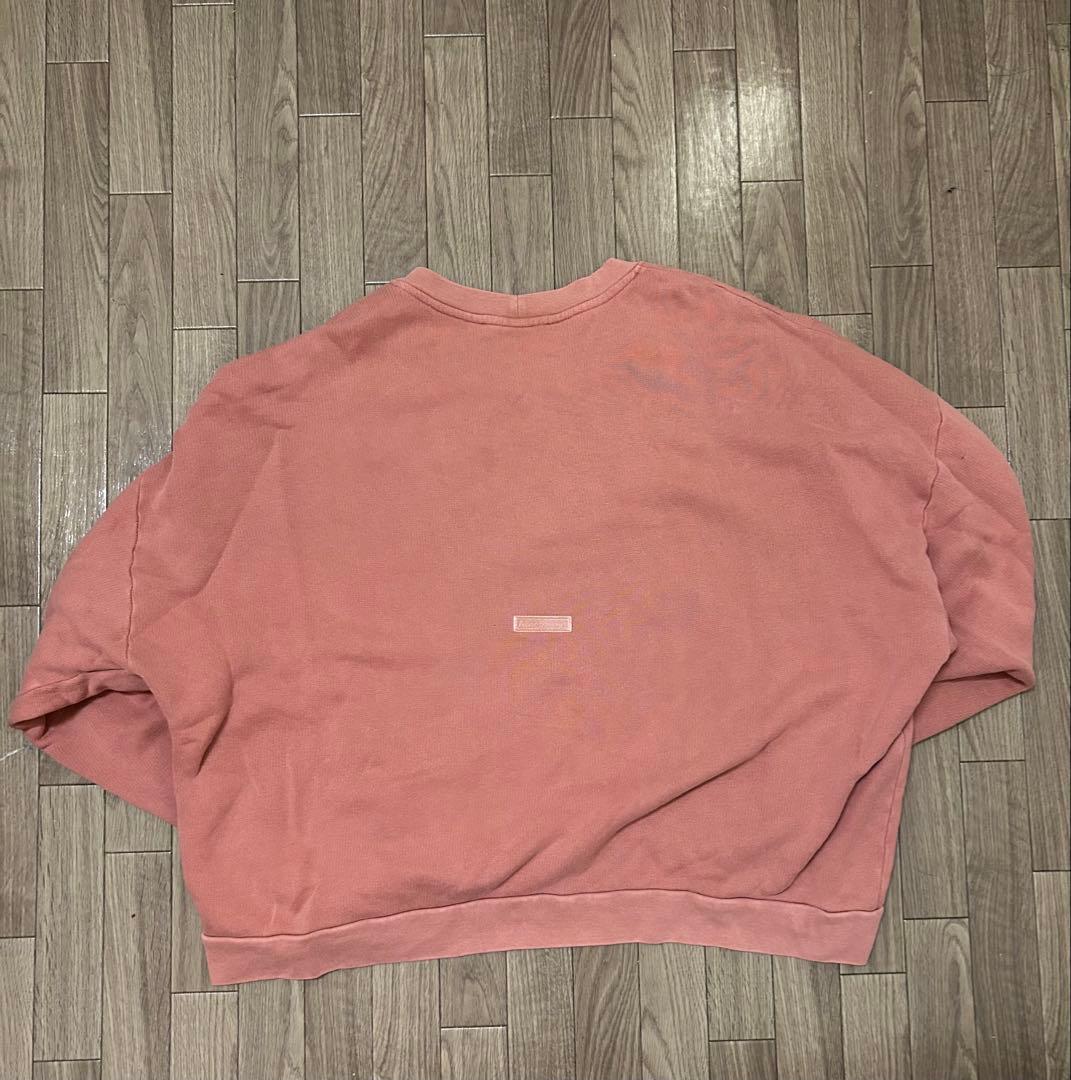 トップス Acne Studios pink sweatshirt