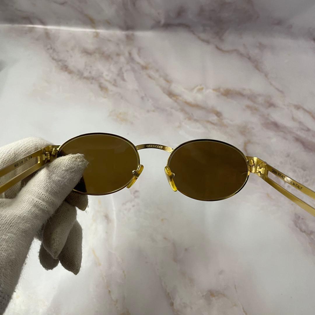 之介さん専用 versace ヴェルサーチェ オーバル Y2k ケース付き