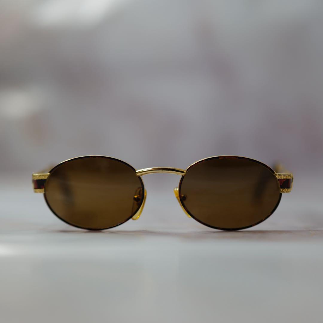 之介さん専用 versace ヴェルサーチェ オーバル Y2k ケース付き