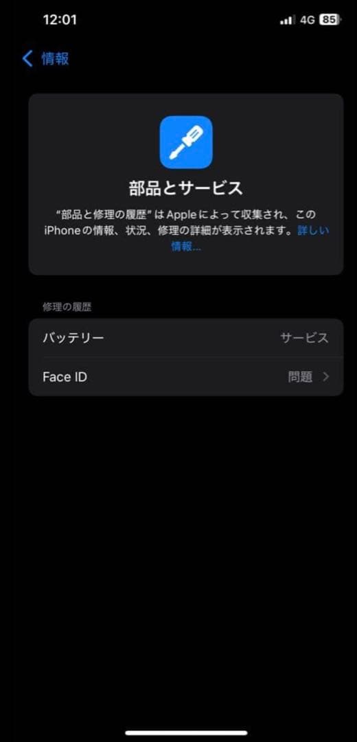 Apple iPhone 12 パープル ジャンク