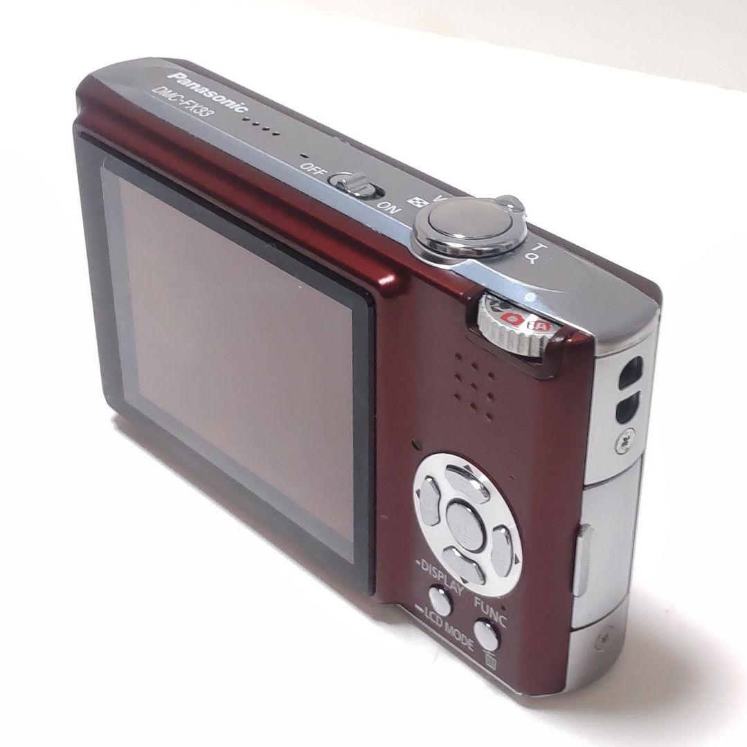 動作確認済み パナソニック LUMIX DMC-FX33 オールドコンデジ