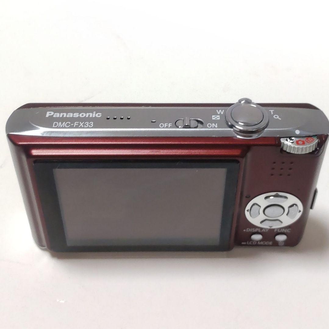 動作確認済み パナソニック LUMIX DMC-FX33 オールドコンデジ