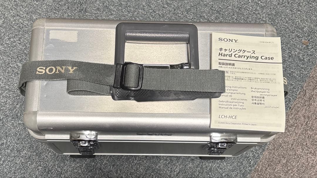 SONY ソニー LCH-HCE 業務用ビデオカメラ用 ハードキャリングケース