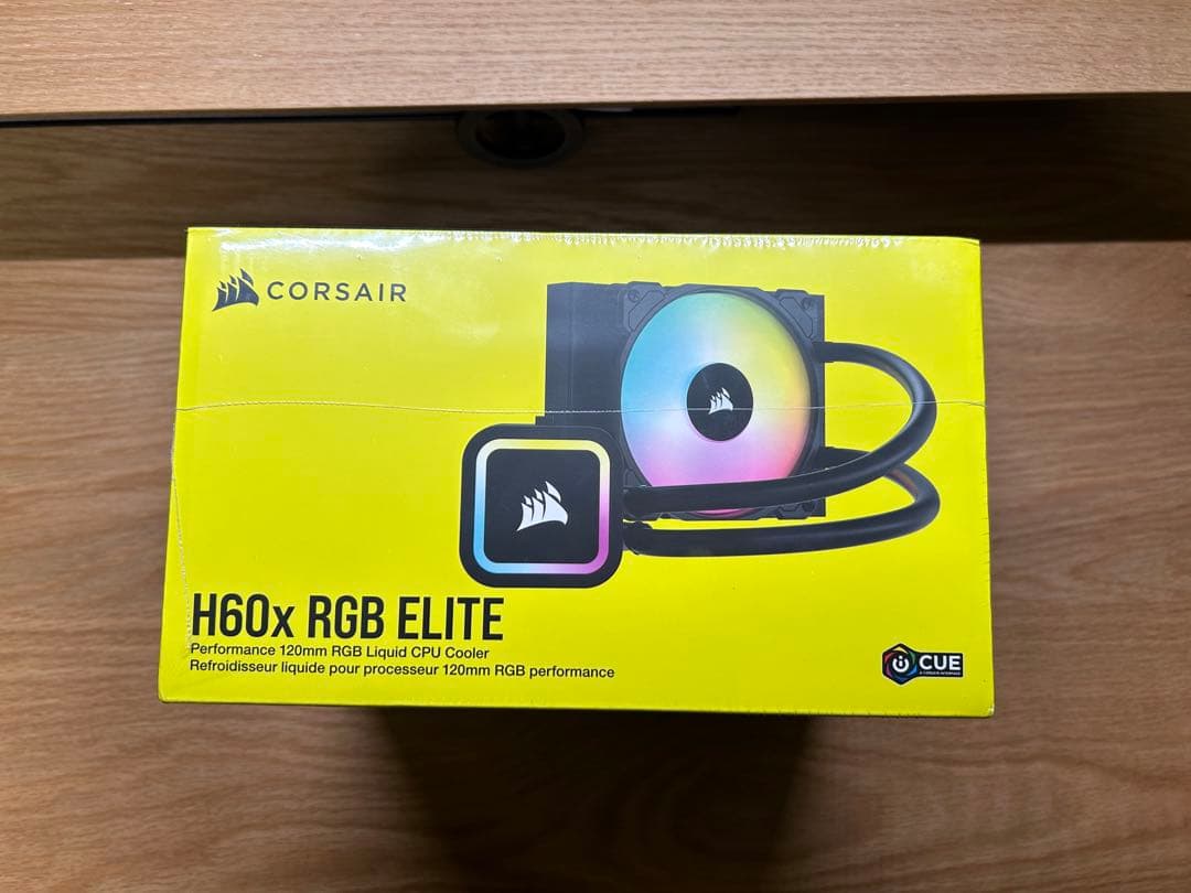 CORSAIR H60x RGB ELITE 120mm 水冷CPUクーラー新品