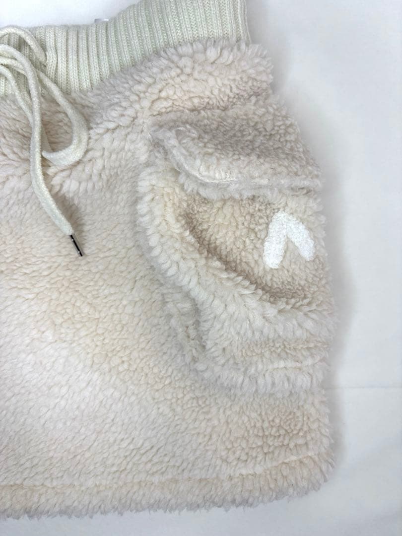 スカート andmarry Fluffy mini skirt