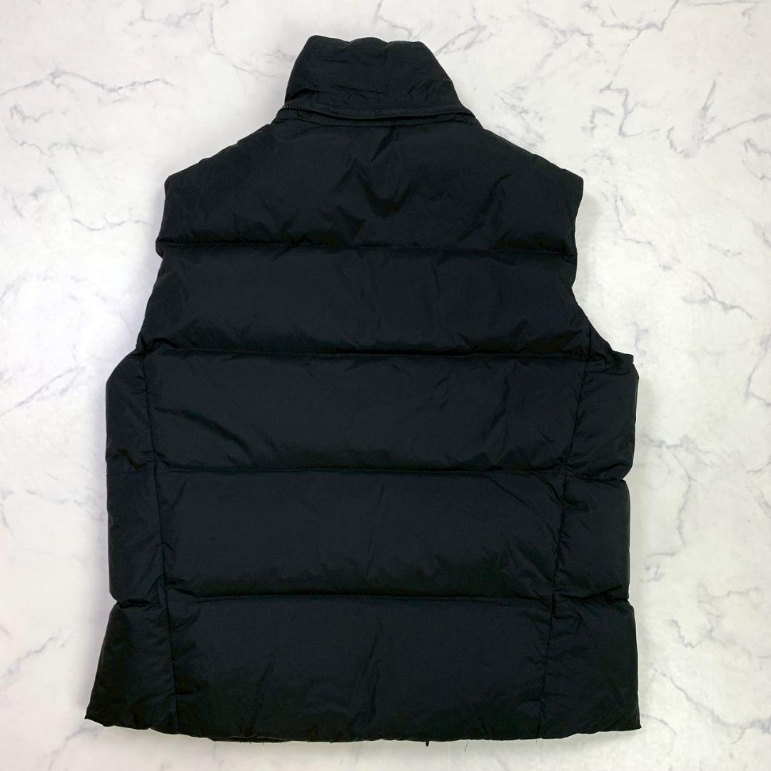 ポロラルフローレン ダウンベスト ビッグポニー刺繍 ブラック L　D950