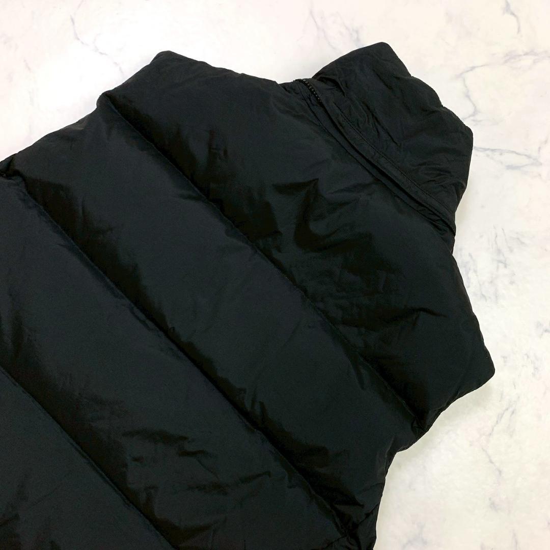 ポロラルフローレン ダウンベスト ビッグポニー刺繍 ブラック L　D950