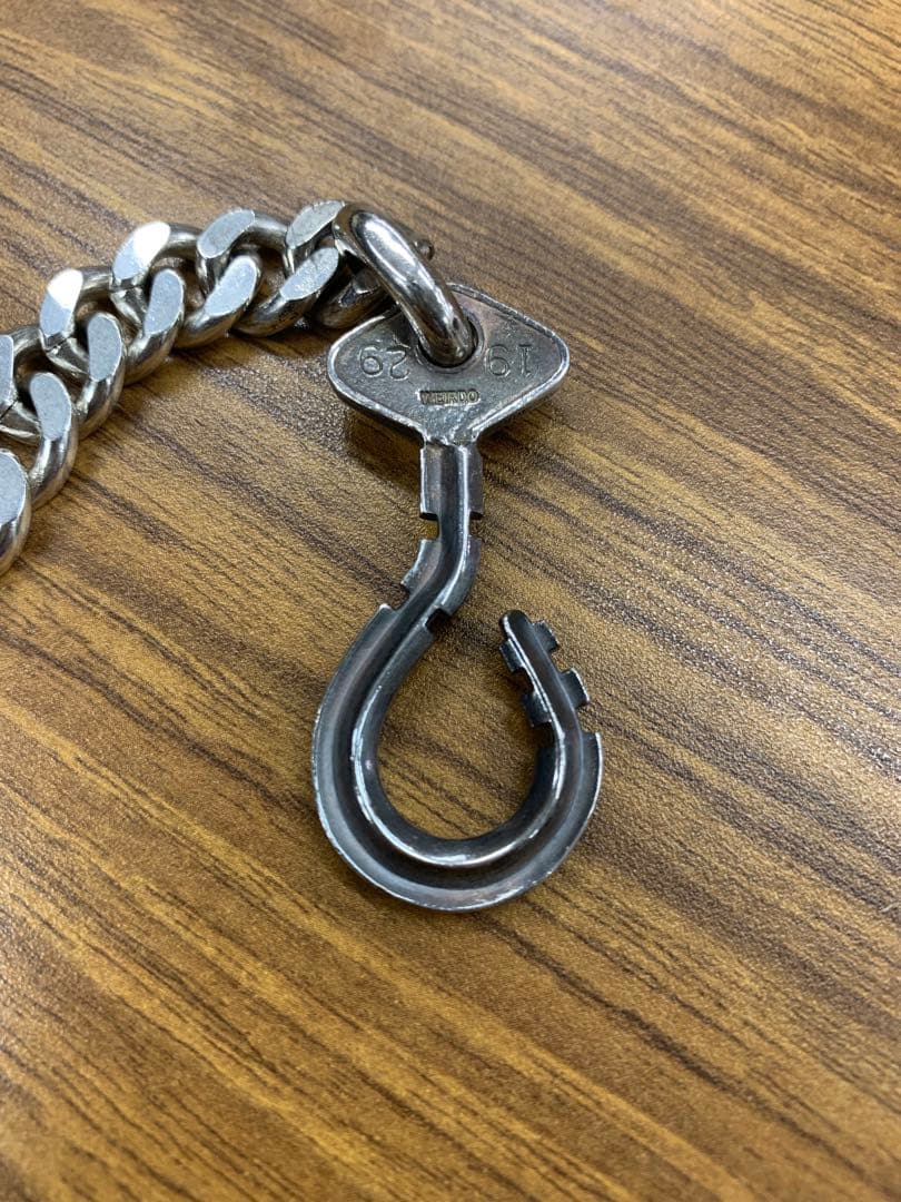 weirdo アクセサリー　ウォレットチェーン　オールシルバー925