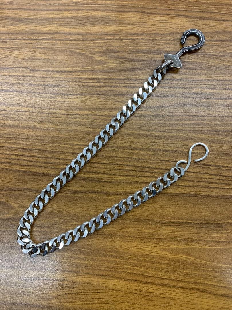 weirdo アクセサリー　ウォレットチェーン　オールシルバー925