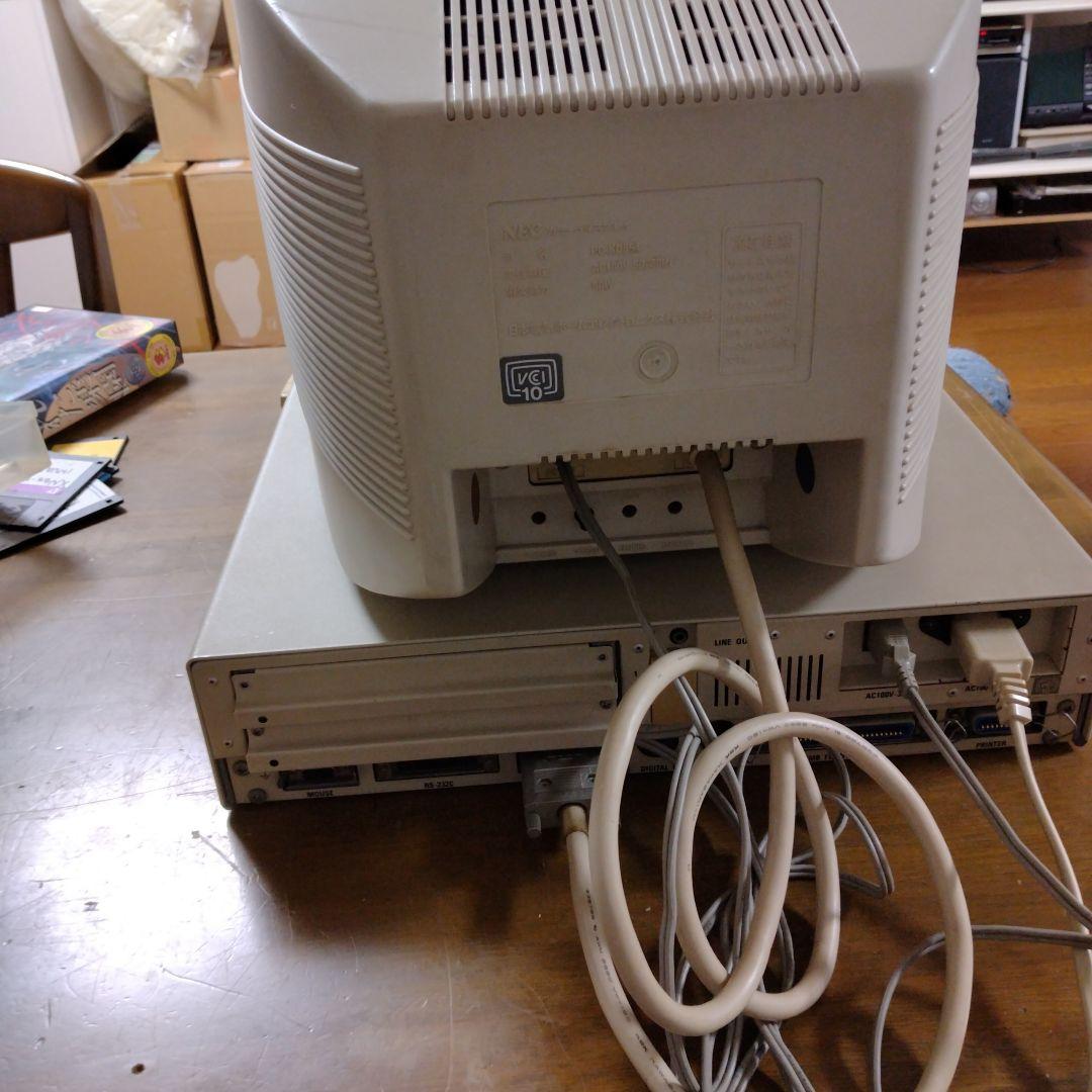 ■NEC PC-9801UV2 モニターセット キーボード、マニュアル付ジャンク