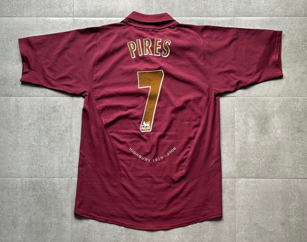 05-06 ピレス　アーセナル　NIKE ハイバリー　ユニフォーム　正規品