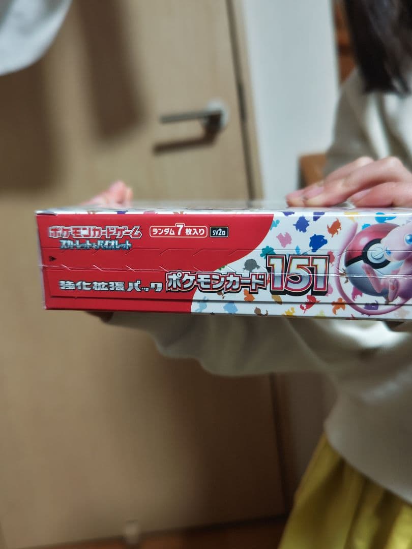 ポケモンカード151 boxシュリンク付　新品未開封