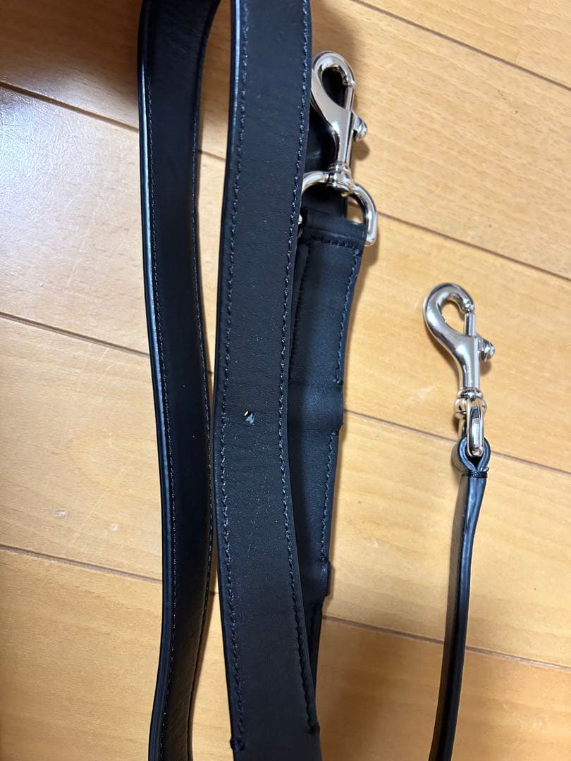 【美品】COACH コーチ ビジネスバッグ黒 レザー 刻印ロゴ A4収納可