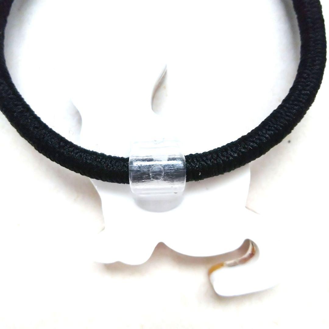 ヘアゴム レジン カラフル海がめさん かすみ草と貝殻