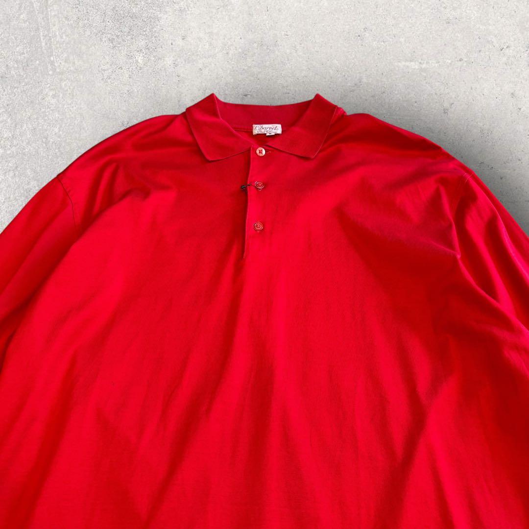 Charvet シャルべ ポロシャツ 赤 3