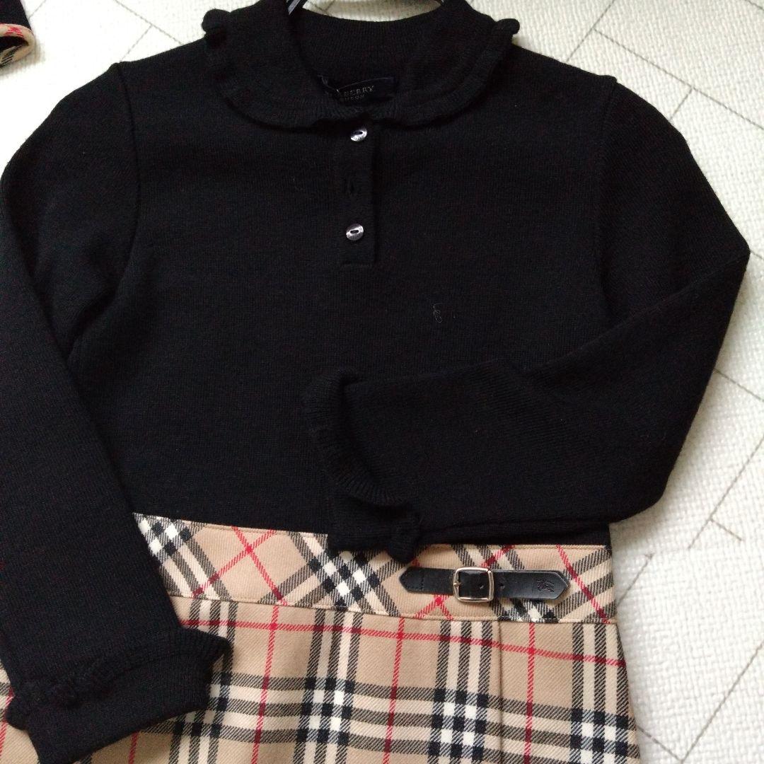 値下げしました　BURBERRY　ワンピース　ボレロ 110