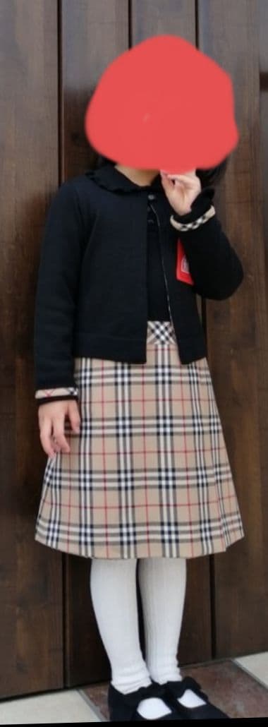 値下げしました　BURBERRY　ワンピース　ボレロ 110