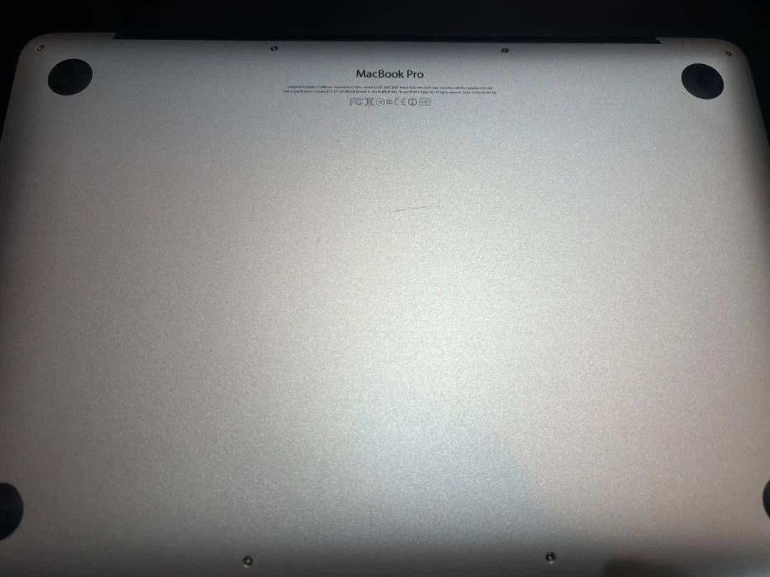 AppleMacbookPro　A1425　Corei7・8GB・750GB