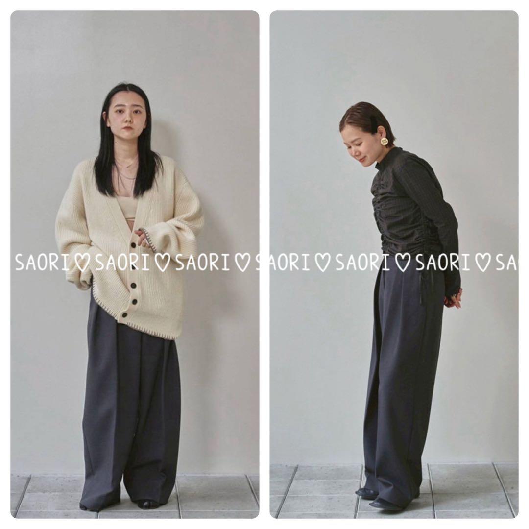 TODAYFUL【美品】Bonding Wide Trousers