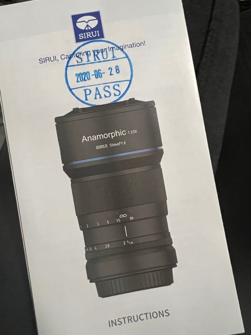 50mm F1.8 1.33X アナモルフィックレンズ SR-MEK7E ソニ…