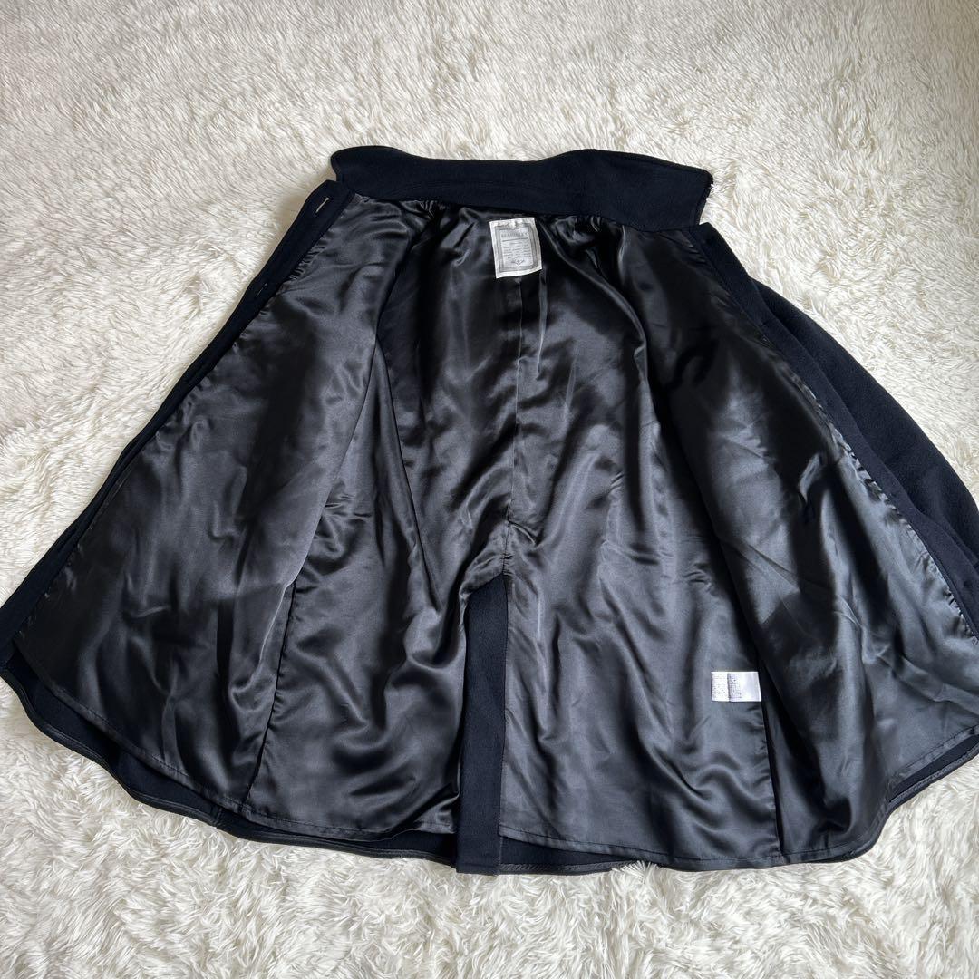 ✨美品✨ ビアズリー ウールビッグショートコート 2WAY 近年 23AW