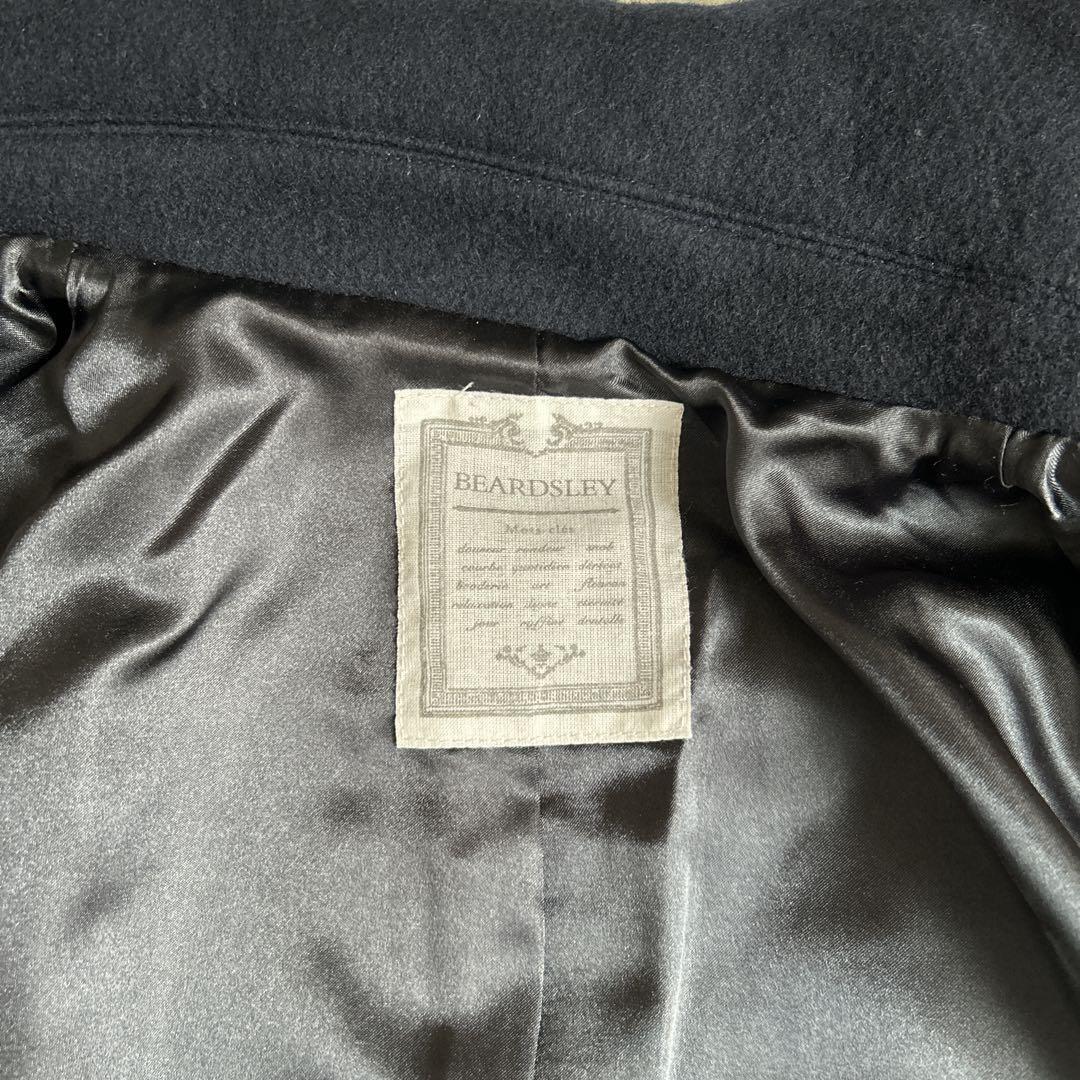 ✨美品✨ ビアズリー ウールビッグショートコート 2WAY 近年 23AW