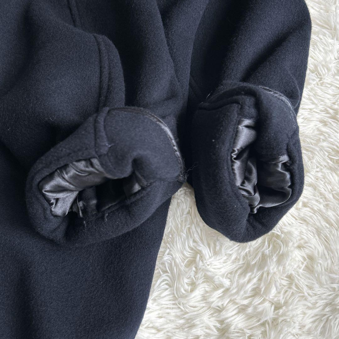 ✨美品✨ ビアズリー ウールビッグショートコート 2WAY 近年 23AW