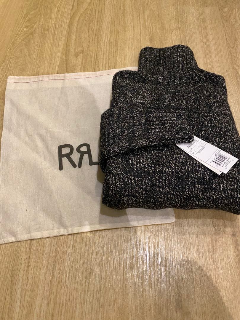 【新品】RRL マールド タートルネック セーター キムタク ベッカム Sサイズ