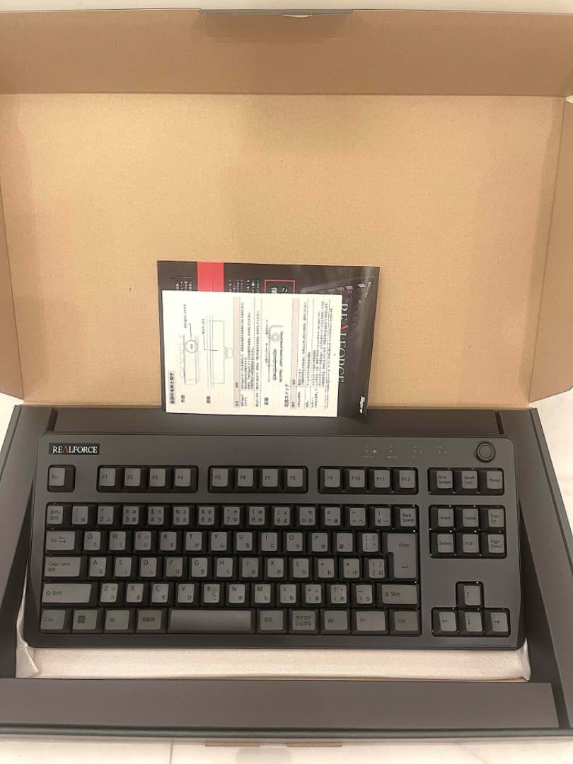 【新品・未使用】REALFORCE R3HC11 日本語配列　ブラック