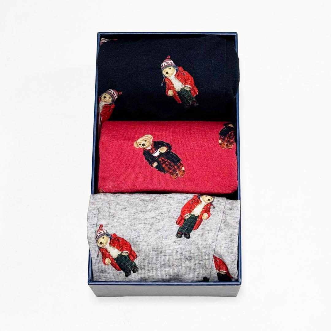 ■POLO/ポロラルフローレン ポロベアーボクサートランクス3点セットS新品A■