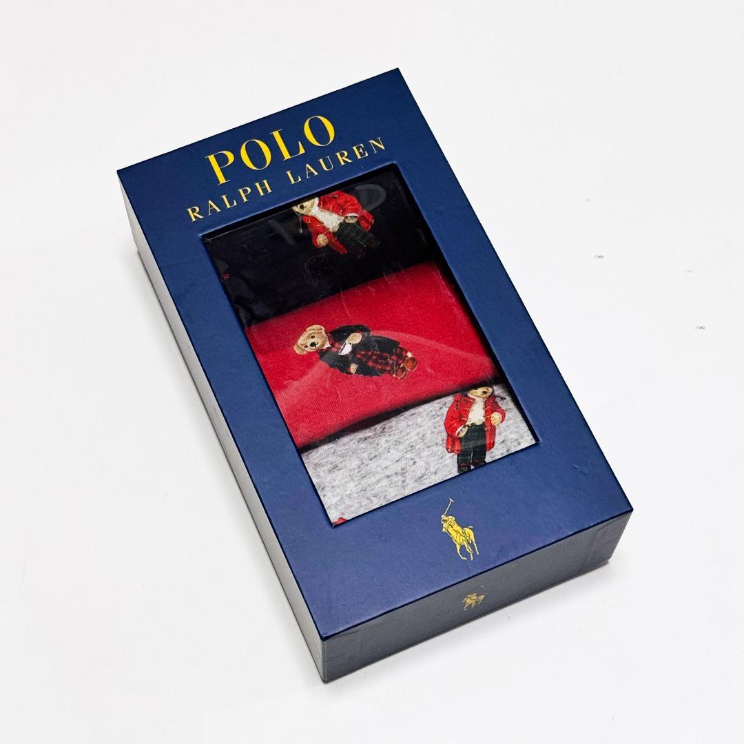 ■POLO/ポロラルフローレン ポロベアーボクサートランクス3点セットS新品A■