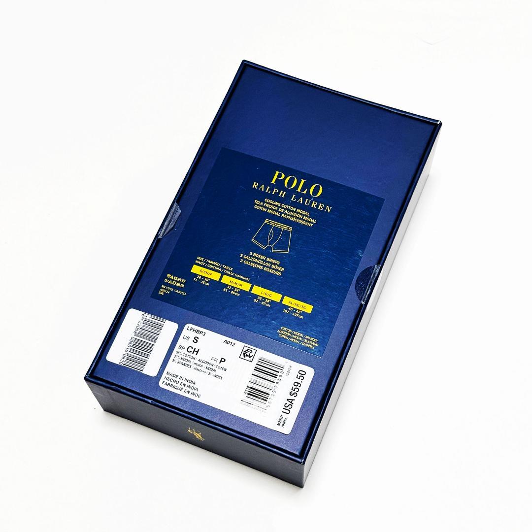 ■POLO/ポロラルフローレン ポロベアーボクサートランクス3点セットS新品A■