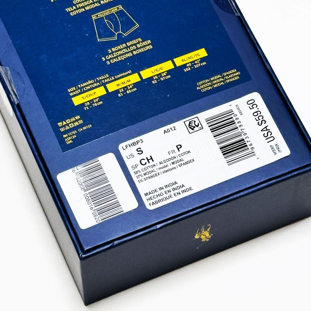 ■POLO/ポロラルフローレン ポロベアーボクサートランクス3点セットS新品A■