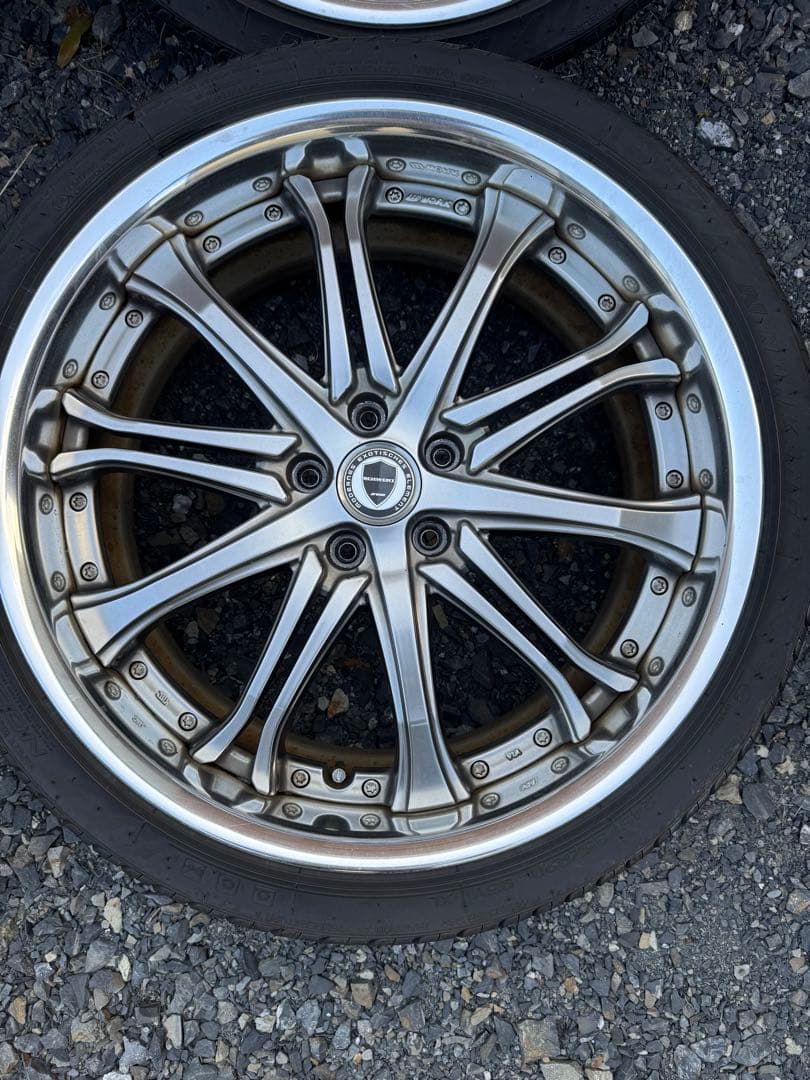 【送料費込】work シュヴァートSC6 20インチホイール4本セット