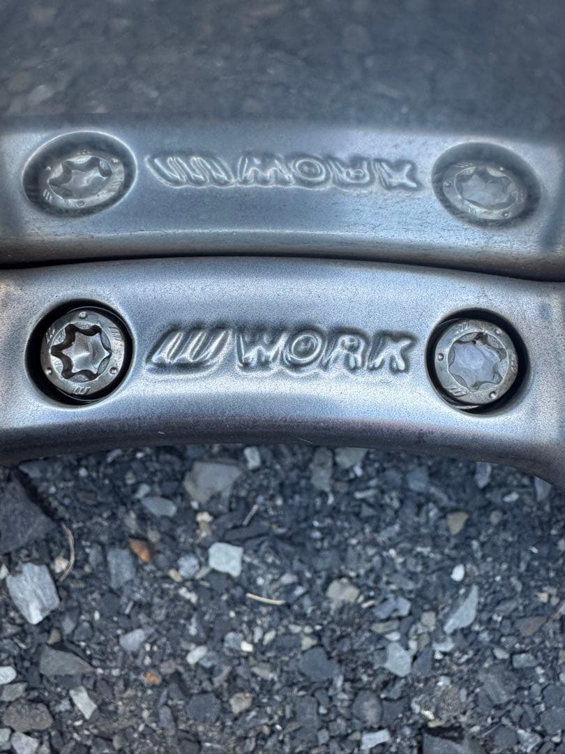 【送料費込】work シュヴァートSC6 20インチホイール4本セット