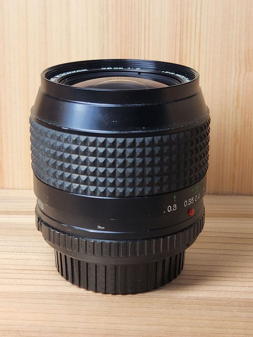 Minolta MD W.ROKKOR 28mm f2 レンズ