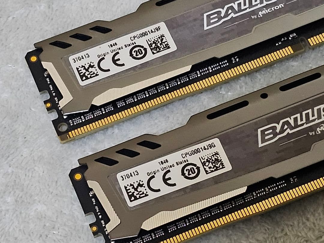 crucial DDR4 2666 8GB ×2 計 16GB